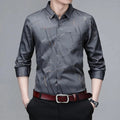 Casual and Fashionable Long Sleeved Printed Shirt